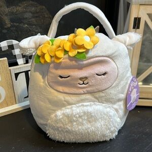 Squishmallow Sophie the Lamb Easter Basket
